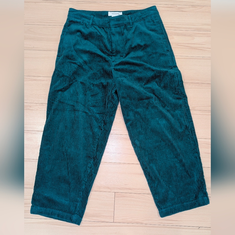 Urban Outfitters Teal Corduroy Pants